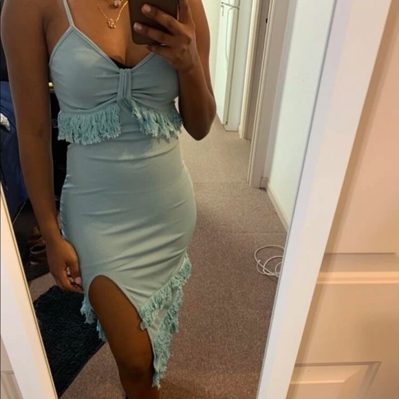 Sexy fringe cutout dress - Picture 5 of 6